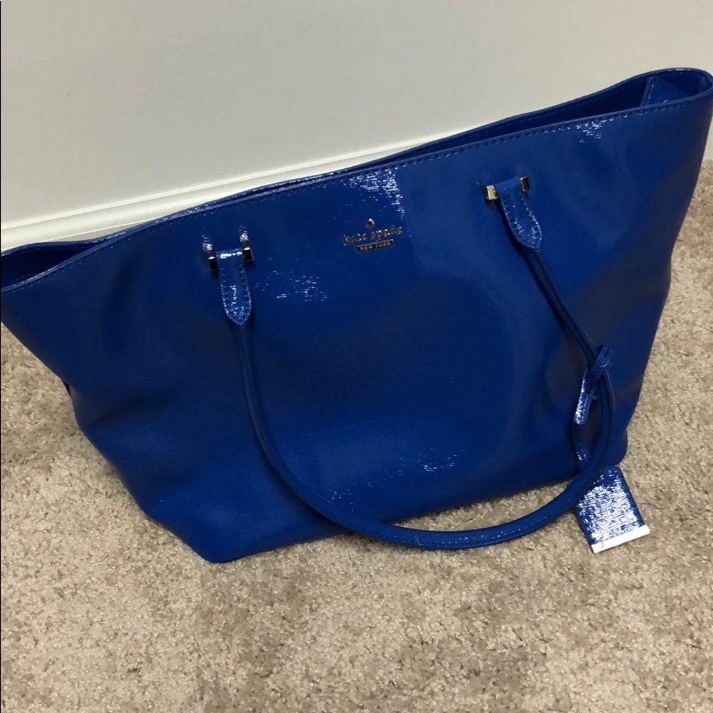 Blue Leather Kate Spade Purse